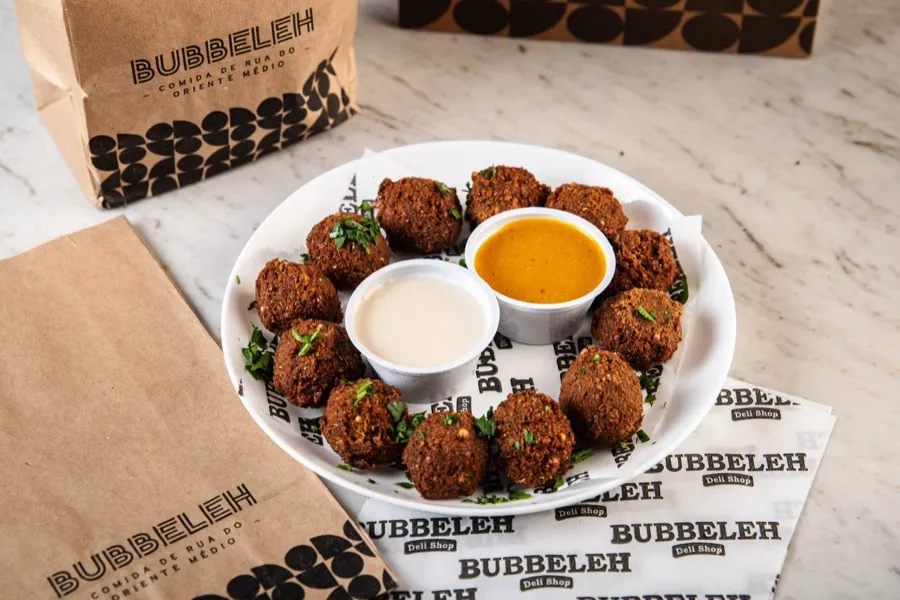 Bolinhos de falafel do Bubbeleh