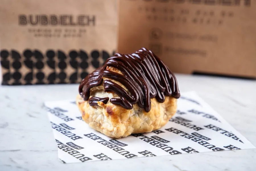 Bureka doce de chocolate do Bubbeleh