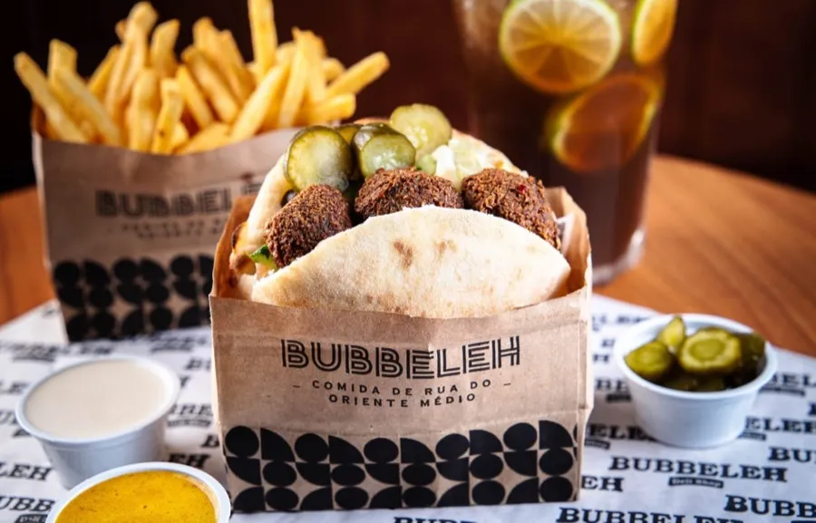 Combo falafel do Bubbeleh