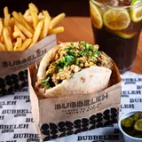 Combo shawarma de frango do Bubbeleh