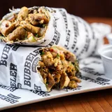 Lafa shawarma de frango (GG) do Bubbeleh