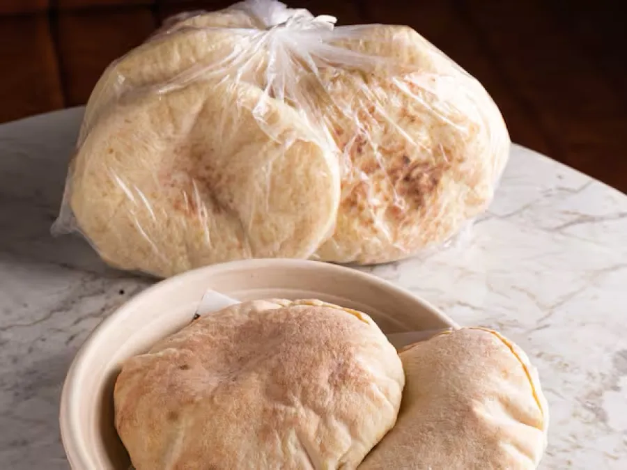 Pacote de pão pita do Bubbeleh