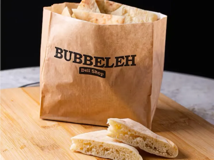 Pão pita do Bubbeleh
